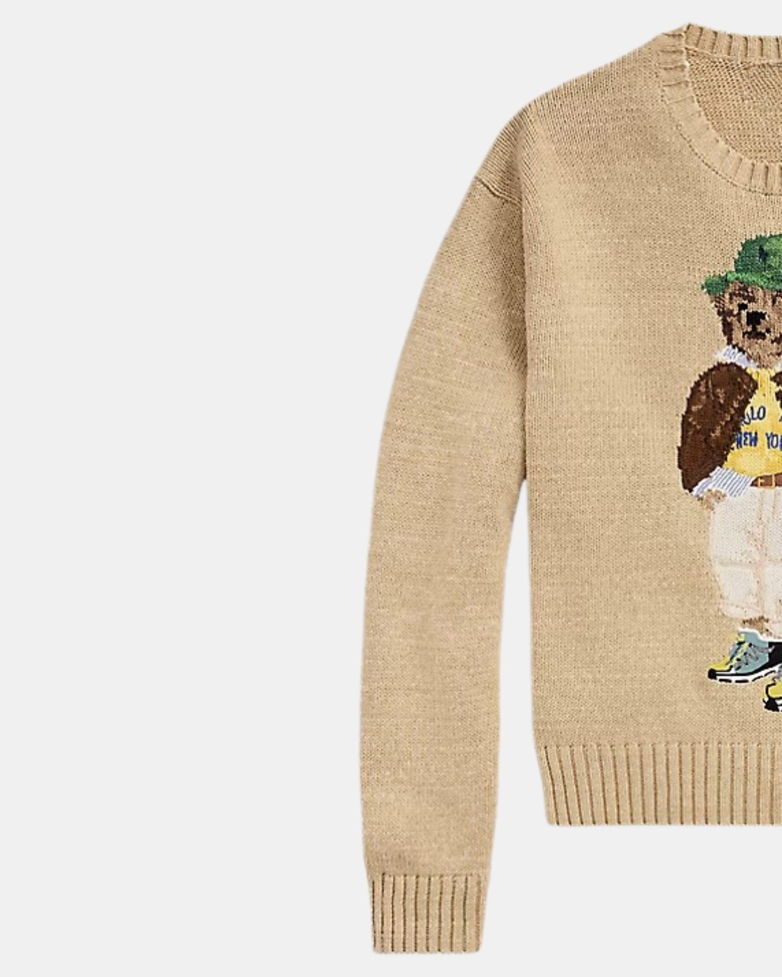 Rundhals-Pullover aus Baumwolle